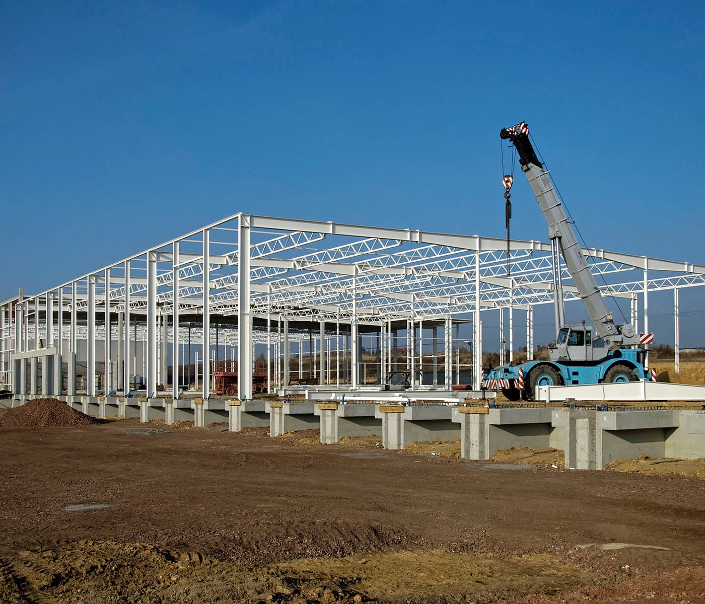 Construcción de Pabellón Industrial