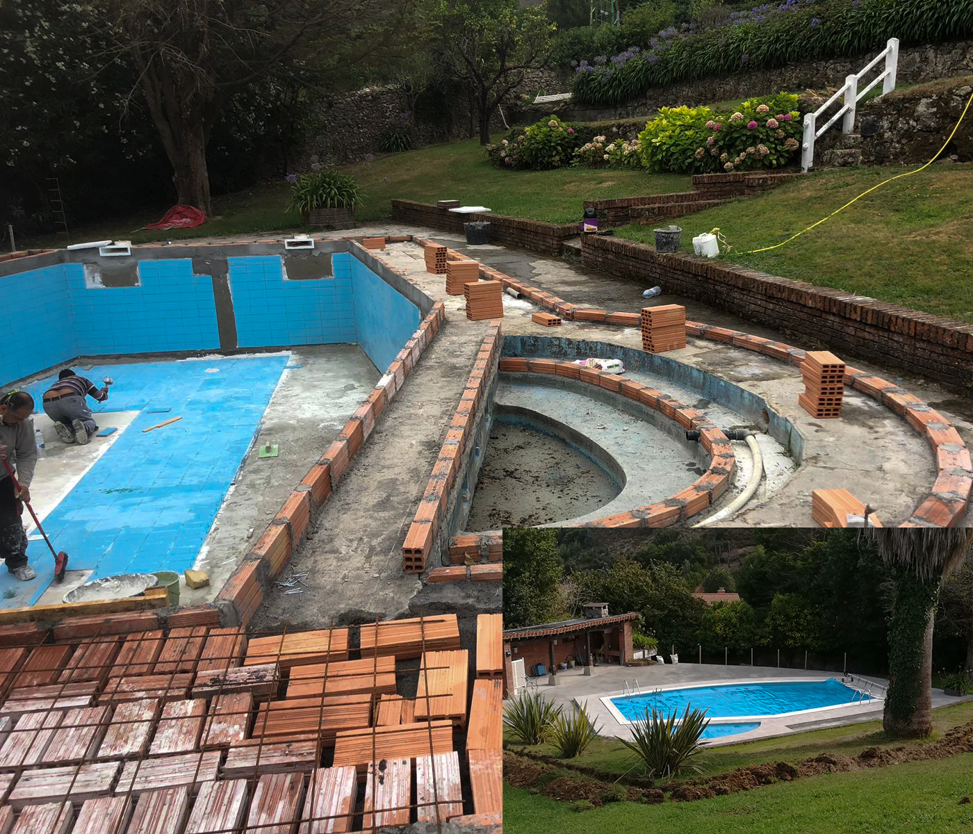 Contrucción de Piscina
