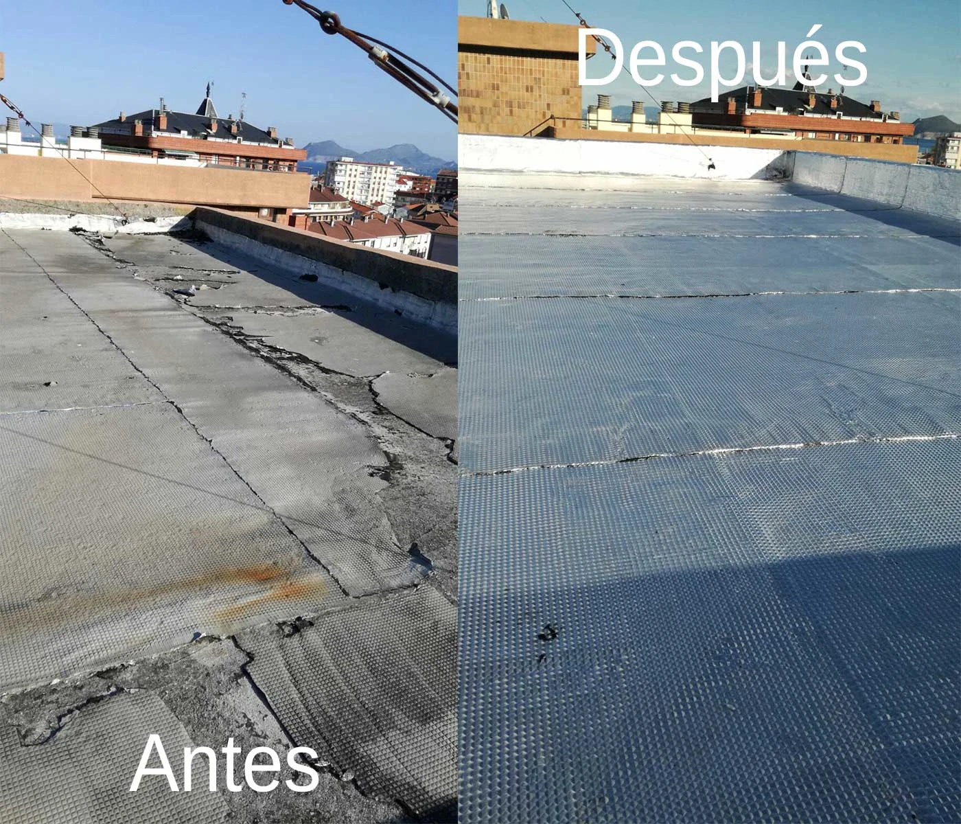 Impermeabilización de cubierta